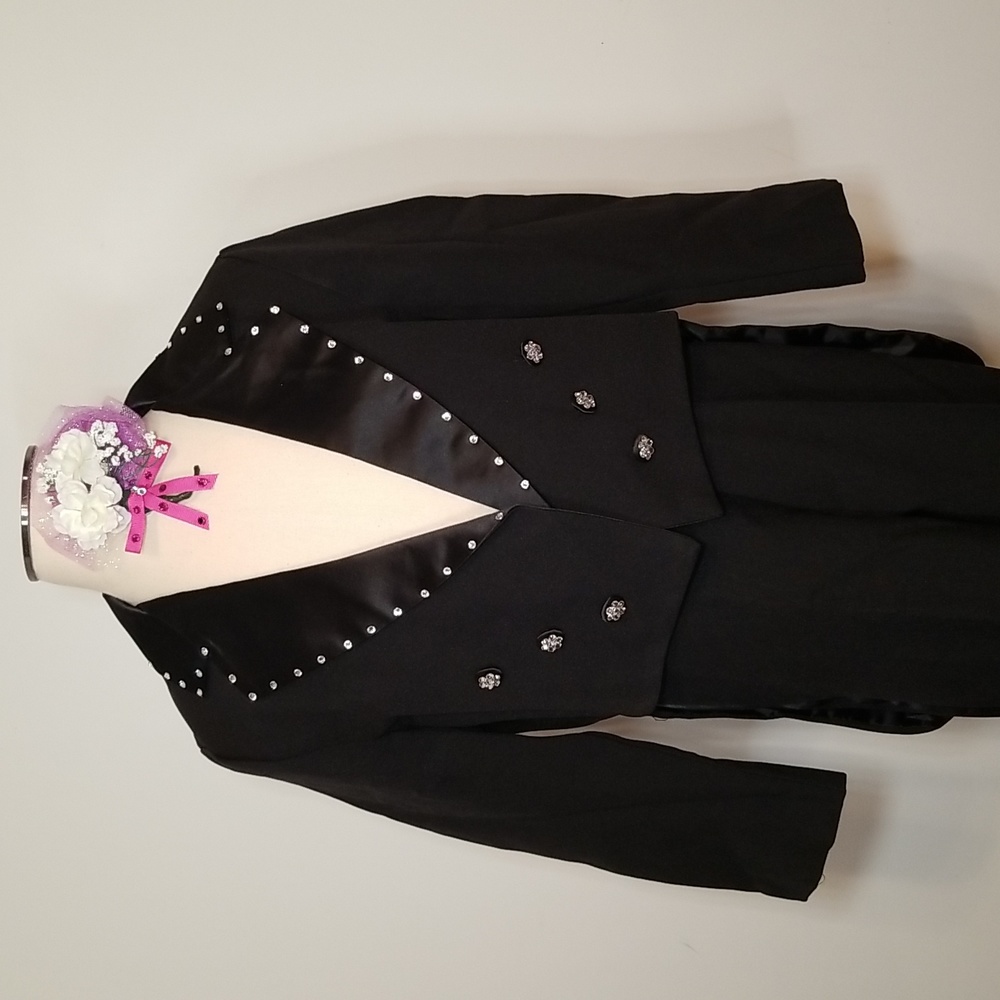 Black Tuxedo with Rhinestones